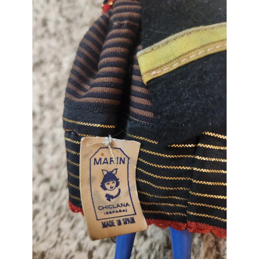 VTG‎ Marin Chiclana Spanish Doll Traditional Costume Made in Spain Collectible
